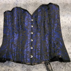 NWT True Steel Boned Brocade Corset